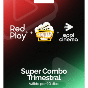 RedPlay + Eppi Cinema + Nuvem Premium 90 Dias